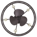 QUOIZEL, DURY FANDELIER, SEMI FLUSH MOUNT LIGHT