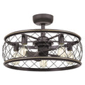 QUOIZEL, DURY FANDELIER, SEMI FLUSH MOUNT LIGHT