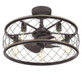 QUOIZEL, DURY FANDELIER, SEMI FLUSH MOUNT LIGHT