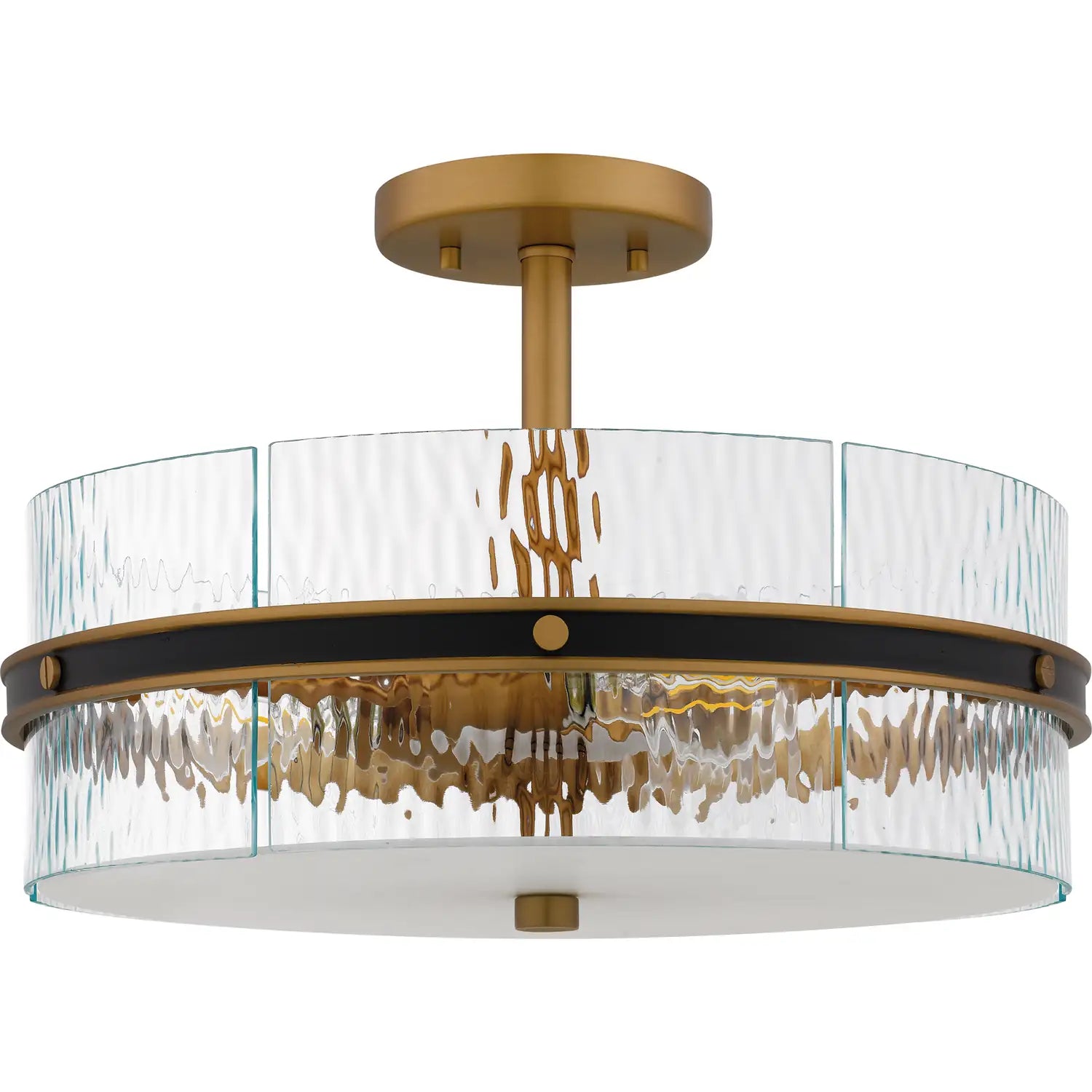QUOIZEL, REAGAN SEMI-FLUSH MOUNT, SEMI FLUSH MOUNT LIGHT