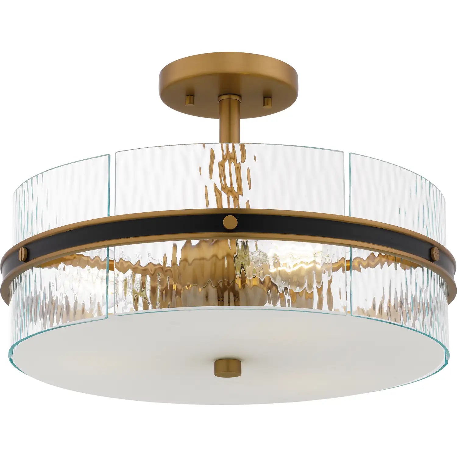 QUOIZEL, REAGAN SEMI-FLUSH MOUNT, SEMI FLUSH MOUNT LIGHT
