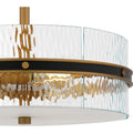 QUOIZEL, REAGAN SEMI-FLUSH MOUNT, SEMI FLUSH MOUNT LIGHT