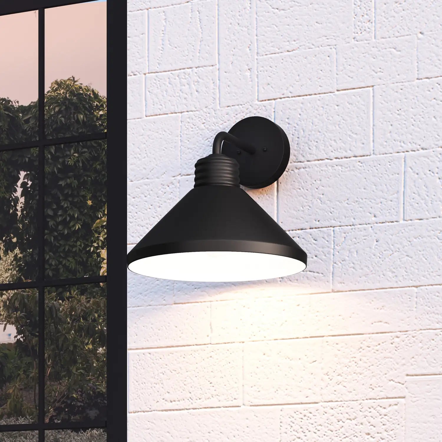 QUOIZEL, RENCHER OUTDOOR LANTERN, OUTDOOR WALL LIGHTS