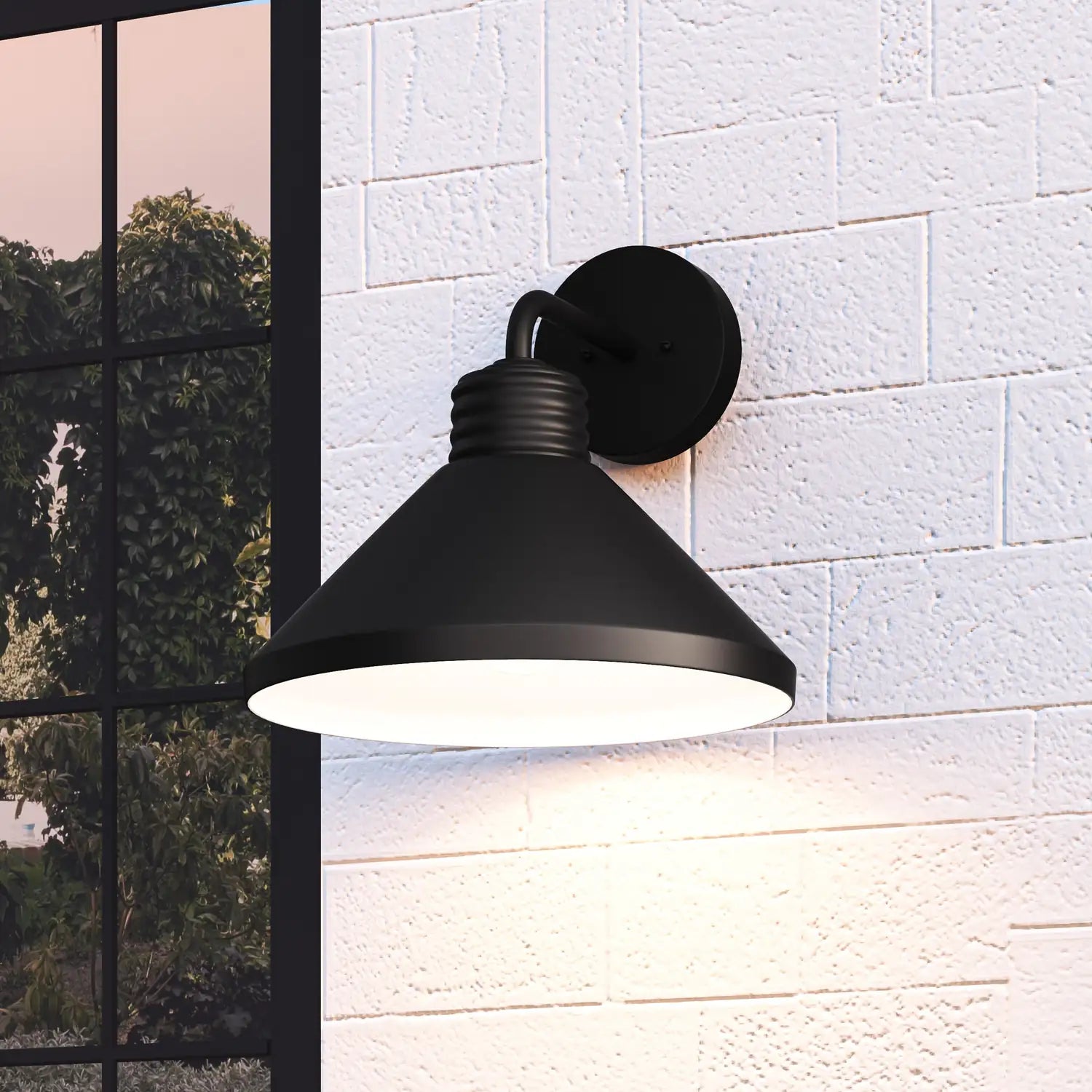 QUOIZEL, RENCHER OUTDOOR LANTERN, OUTDOOR WALL LIGHTS