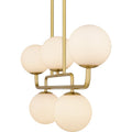 QUOIZEL, REGIS ISLAND CHANDELIER, LINEAR LIGHT