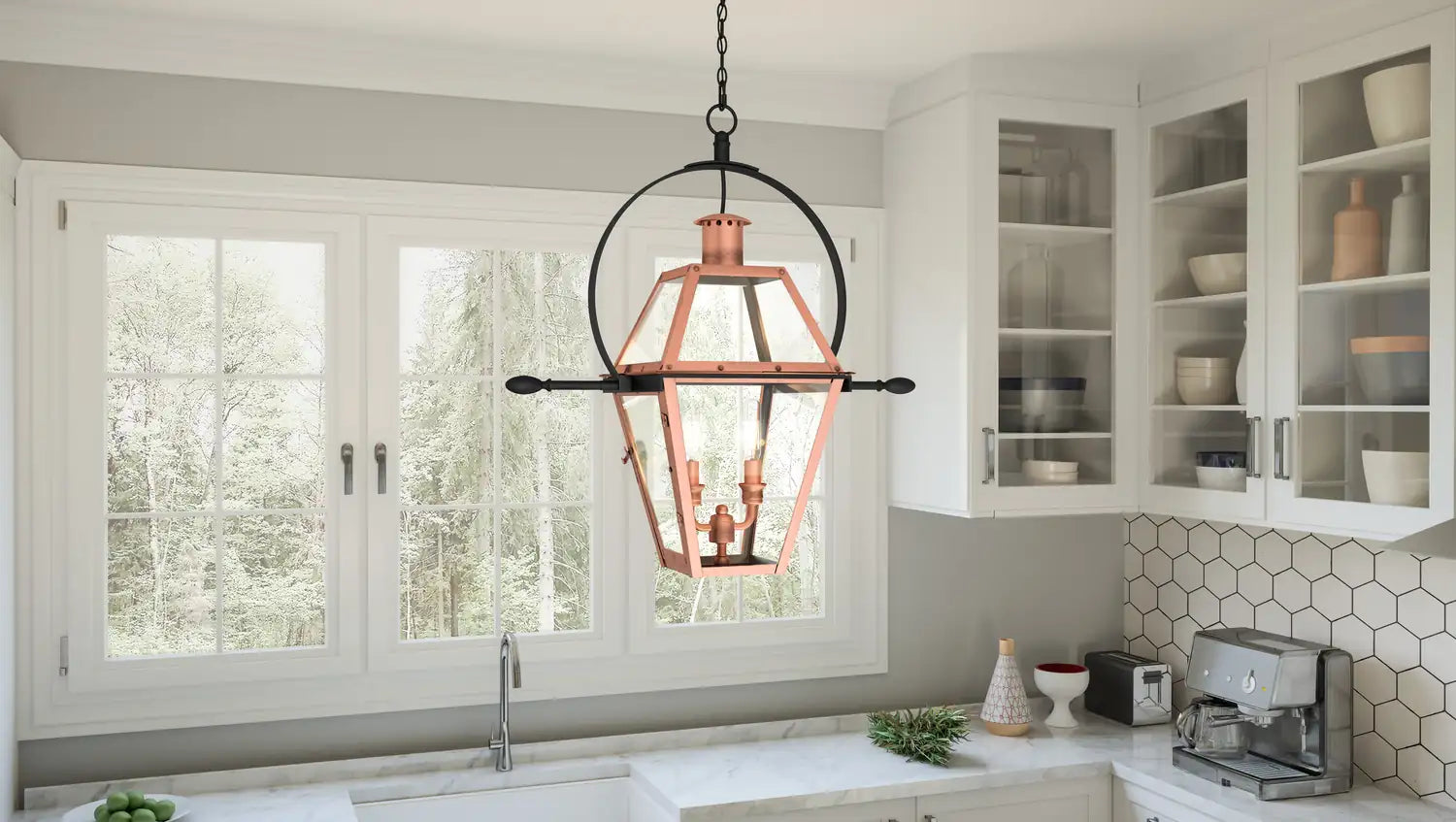 QUOIZEL, RUE DE ROYAL PENDANT, PENDANT LIGHT