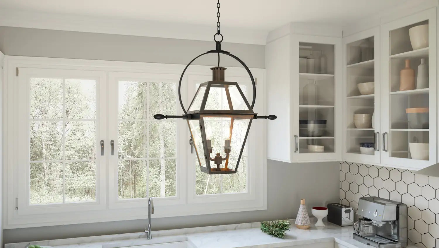 QUOIZEL, RUE DE ROYAL PENDANT, PENDANT LIGHT