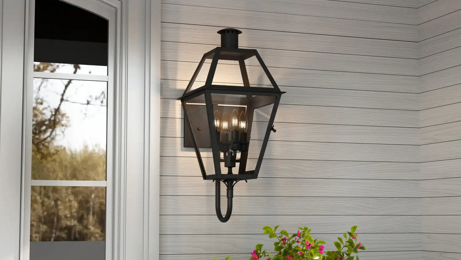 QUOIZEL, RUE DE ROYAL OUTDOOR LANTERN, OUTDOOR CEILING LIGHTS