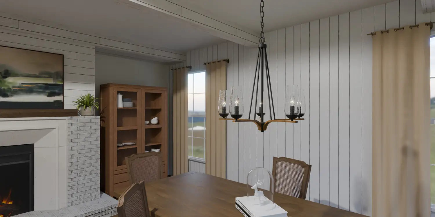 QUOIZEL, ROCHESTER CHANDELIER, CHANDELIER LIGHT