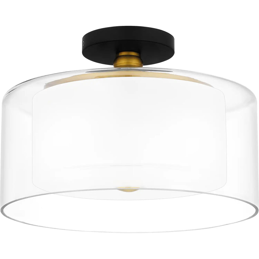 QUOIZEL, ROWLAND SEMI-FLUSH MOUNT, SEMI FLUSH MOUNT LIGHT