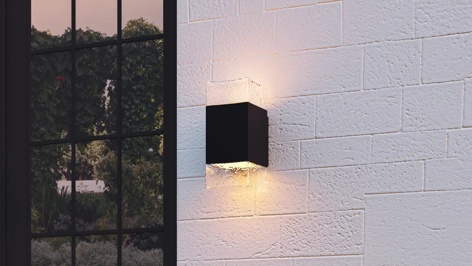 QUOIZEL, SAXTON OUTDOOR LANTERN, OUTDOOR WALL LIGHTS