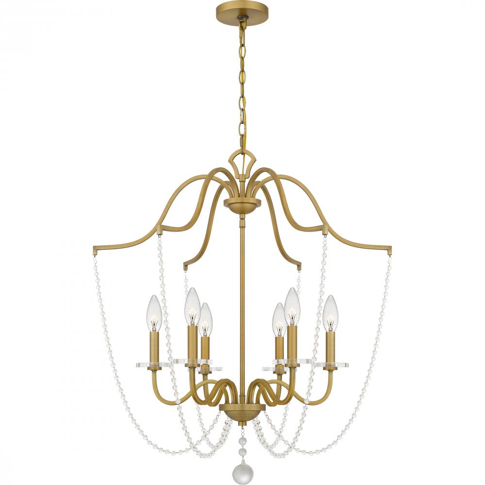 QUOIZEL, SUNDAY CHANDELIER, CHANDELIER LIGHT