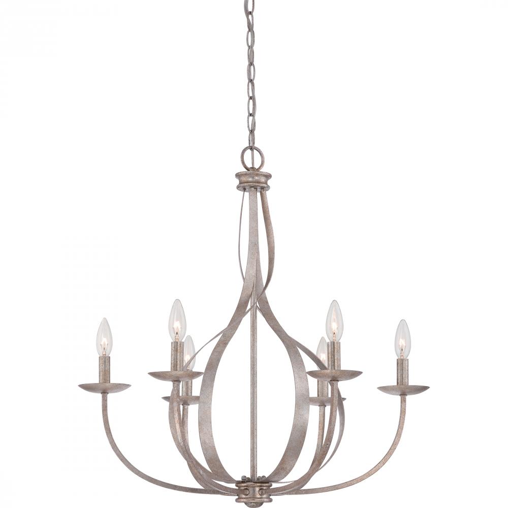 QUOIZEL, SERENITY CHANDELIER, CHANDELIER LIGHT