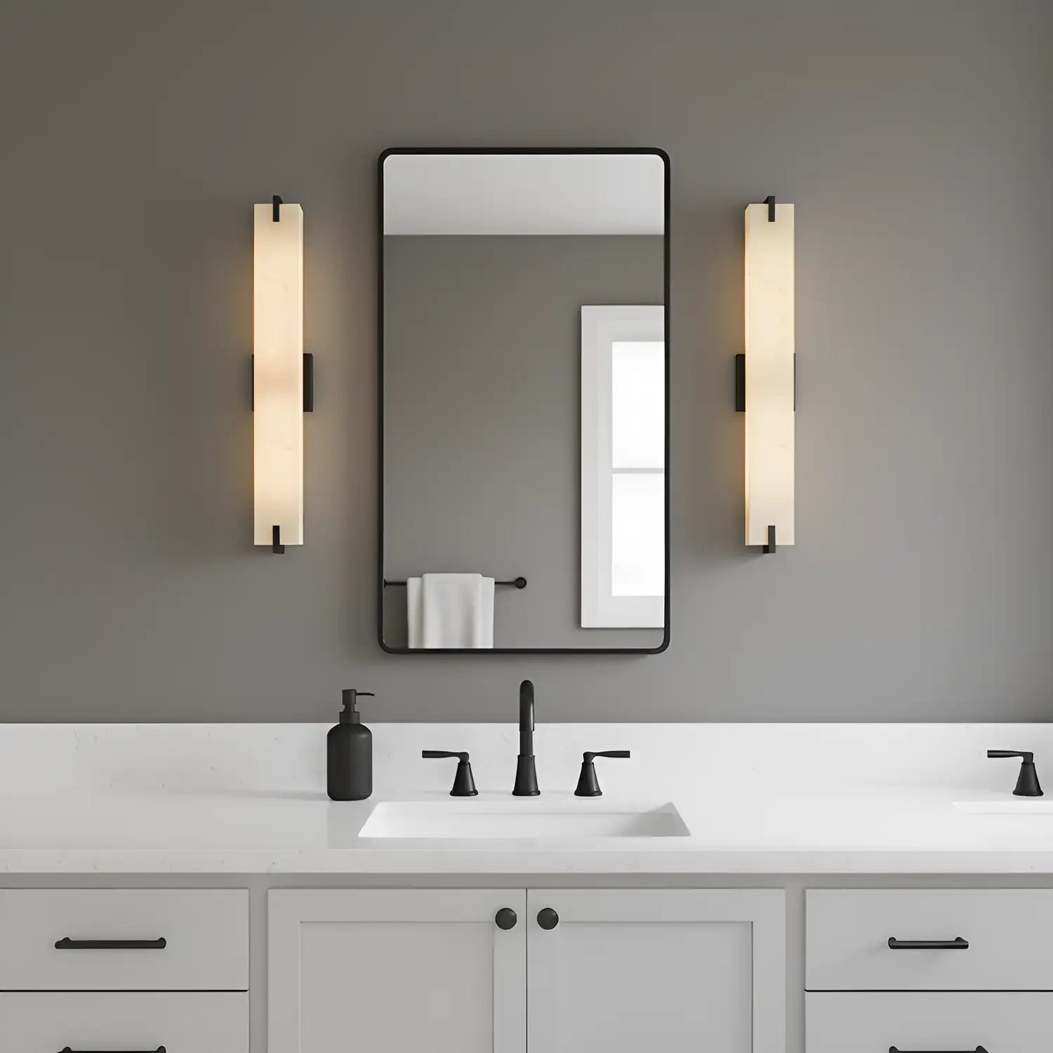 QUOIZEL, SERAPHINE BATH LIGHT, BATH VANITY LIGHT