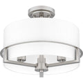 QUOIZEL, SEYMOUR SEMI-FLUSH MOUNT, SEMI FLUSH MOUNT LIGHT