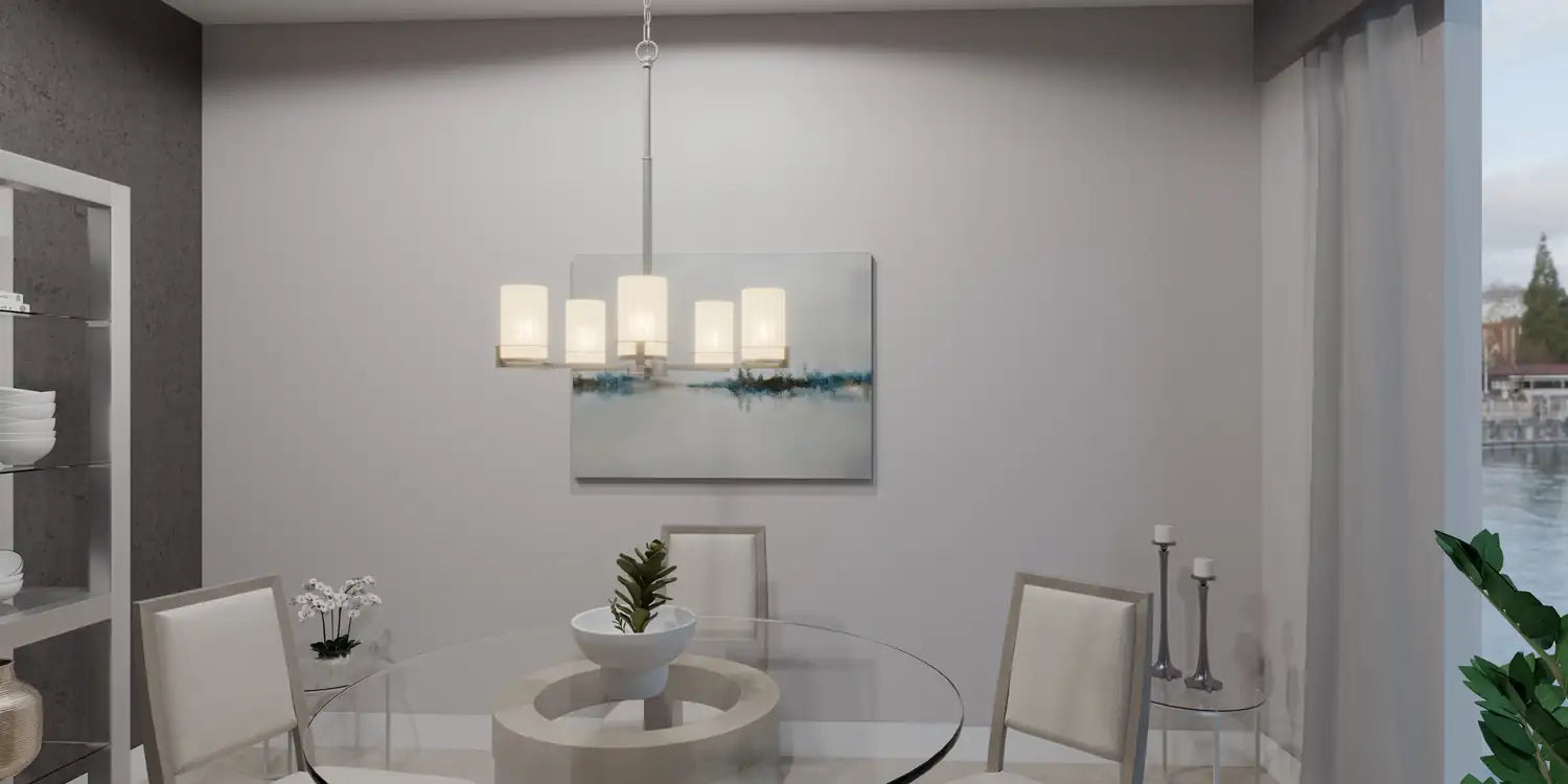 QUOIZEL, SEYMOUR CHANDELIER, CHANDELIER LIGHT