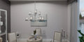 QUOIZEL, SEYMOUR CHANDELIER, CHANDELIER LIGHT