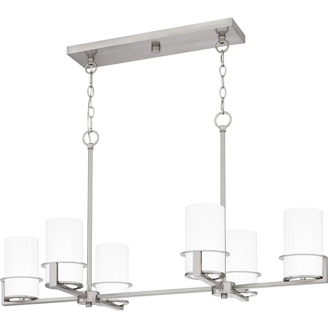 QUOIZEL, SEYMOUR ISLAND CHANDELIER, LINEAR LIGHT