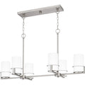 QUOIZEL, SEYMOUR ISLAND CHANDELIER, LINEAR LIGHT