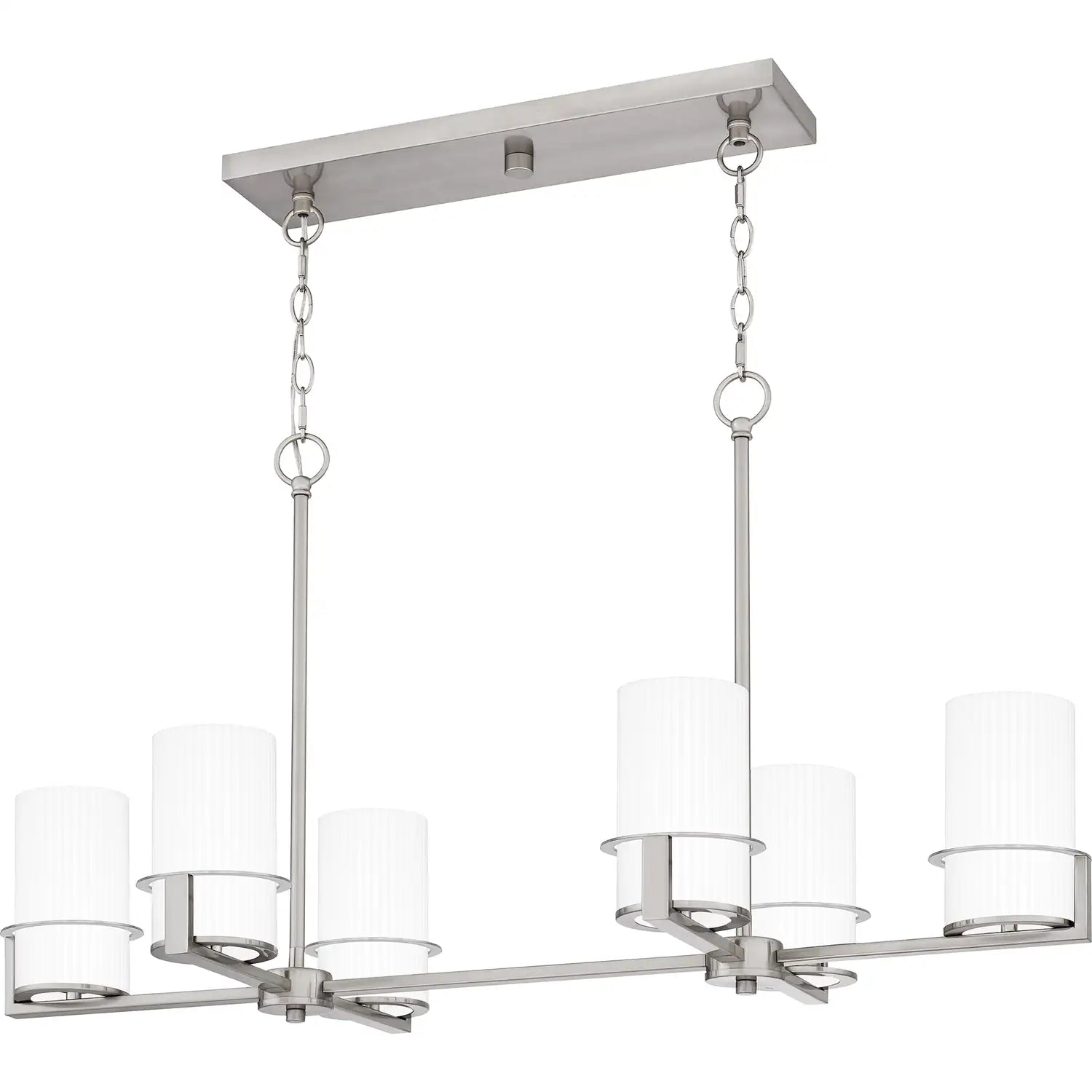 QUOIZEL, SEYMOUR ISLAND CHANDELIER, LINEAR LIGHT