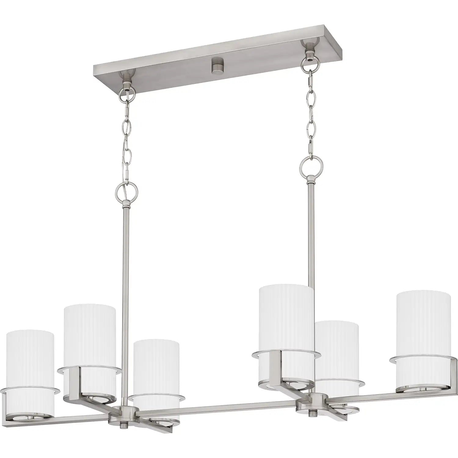 QUOIZEL, SEYMOUR ISLAND CHANDELIER, LINEAR LIGHT