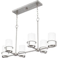 QUOIZEL, SEYMOUR ISLAND CHANDELIER, LINEAR LIGHT