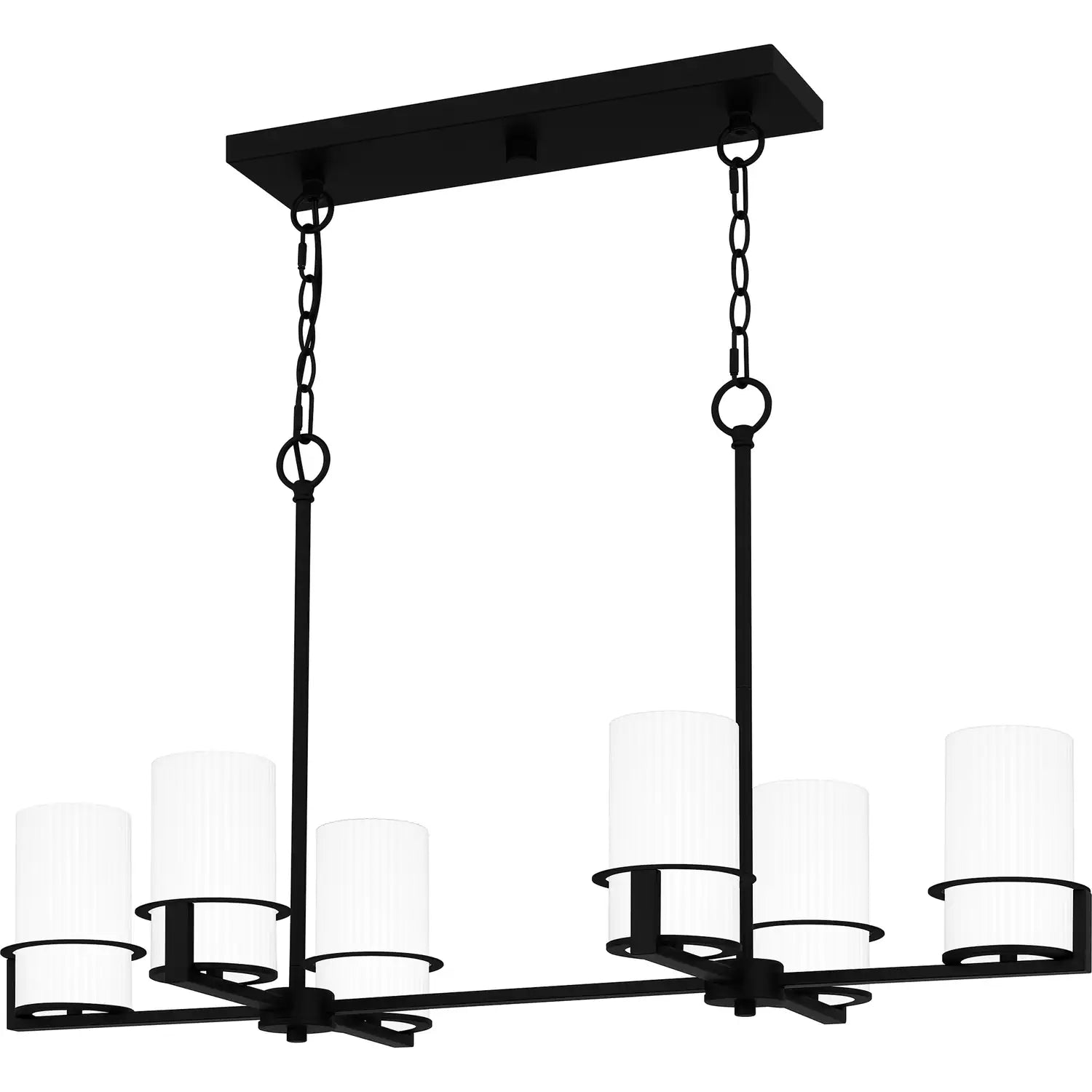 QUOIZEL, SEYMOUR ISLAND CHANDELIER, LINEAR LIGHT