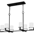 QUOIZEL, SEYMOUR ISLAND CHANDELIER, LINEAR LIGHT