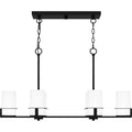 QUOIZEL, SEYMOUR ISLAND CHANDELIER, LINEAR LIGHT