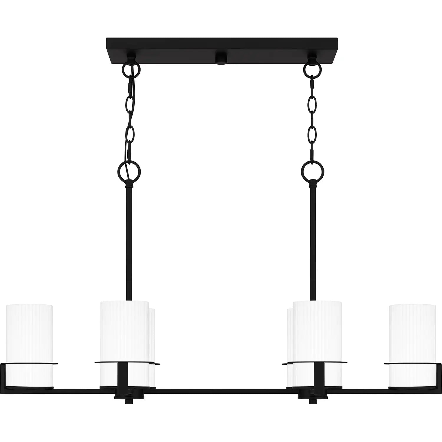 QUOIZEL, SEYMOUR ISLAND CHANDELIER, LINEAR LIGHT