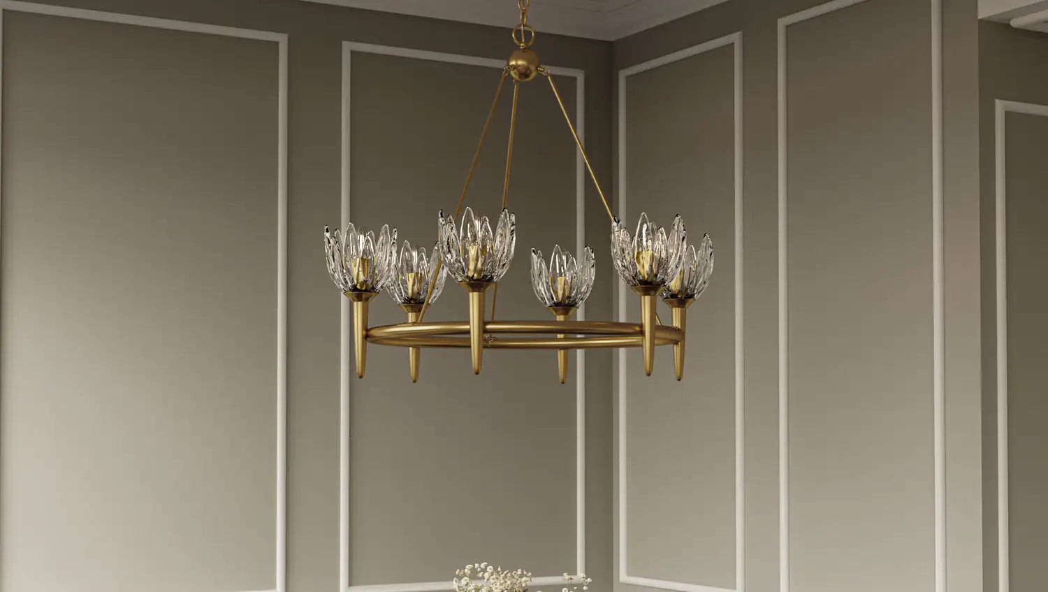 QUOIZEL, SHEA CHANDELIER, CHANDELIER LIGHT