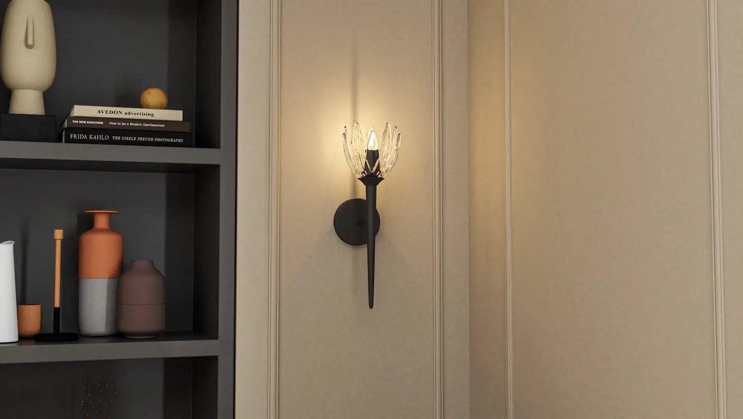 QUOIZEL, SHEA WALL SCONCE, WALL SCONCES