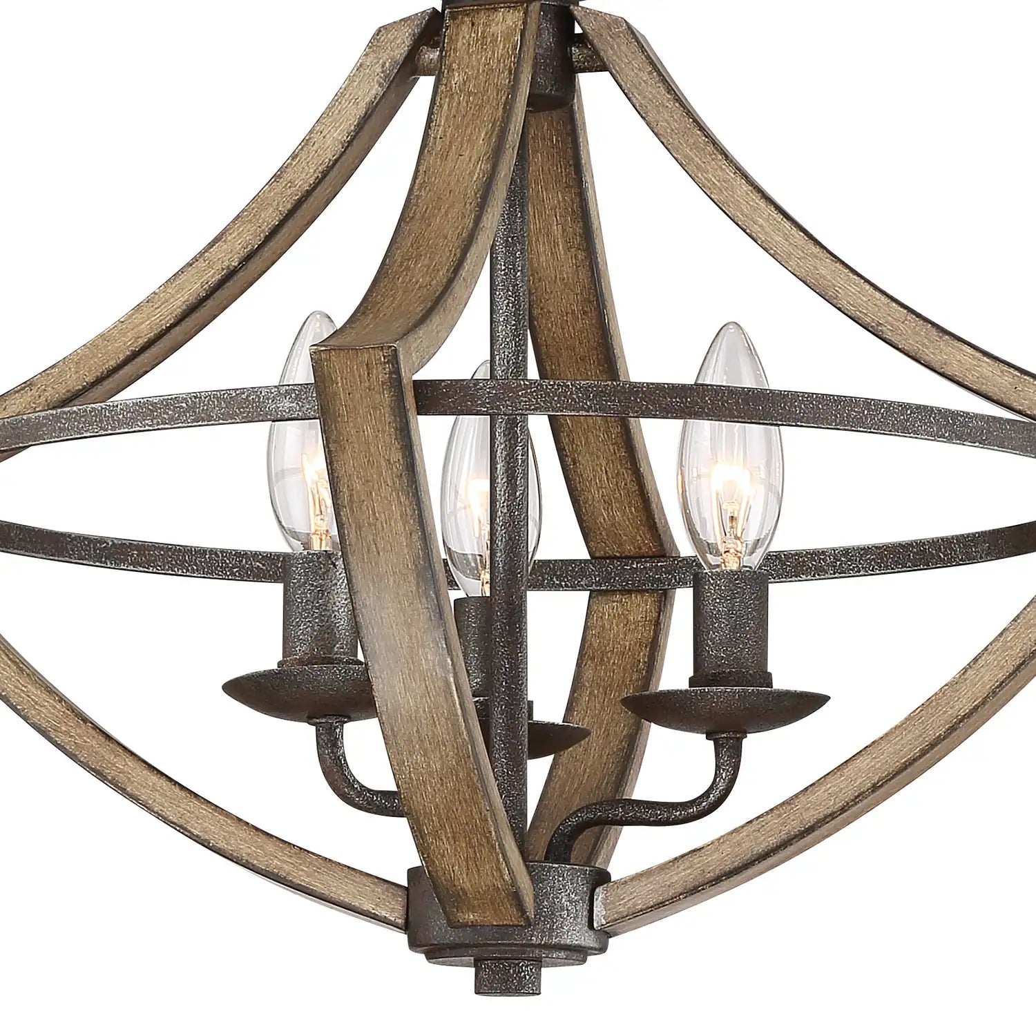 QUOIZEL, SHIRE SEMI-FLUSH MOUNT, FLUSH MOUNT CEILING LIGHTS