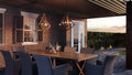 QUOIZEL, SHIRE PENDANT, CHANDELIER LIGHT
