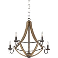 QUOIZEL, SHIRE CHANDELIER, CHANDELIER LIGHT