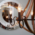 QUOIZEL, SHIRE CHANDELIER, CHANDELIER LIGHT