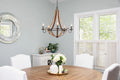QUOIZEL, SHIRE CHANDELIER, CHANDELIER LIGHT