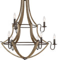 QUOIZEL, SHIRE CHANDELIER, CHANDELIER LIGHT