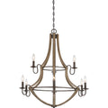 QUOIZEL, SHIRE CHANDELIER, CHANDELIER LIGHT