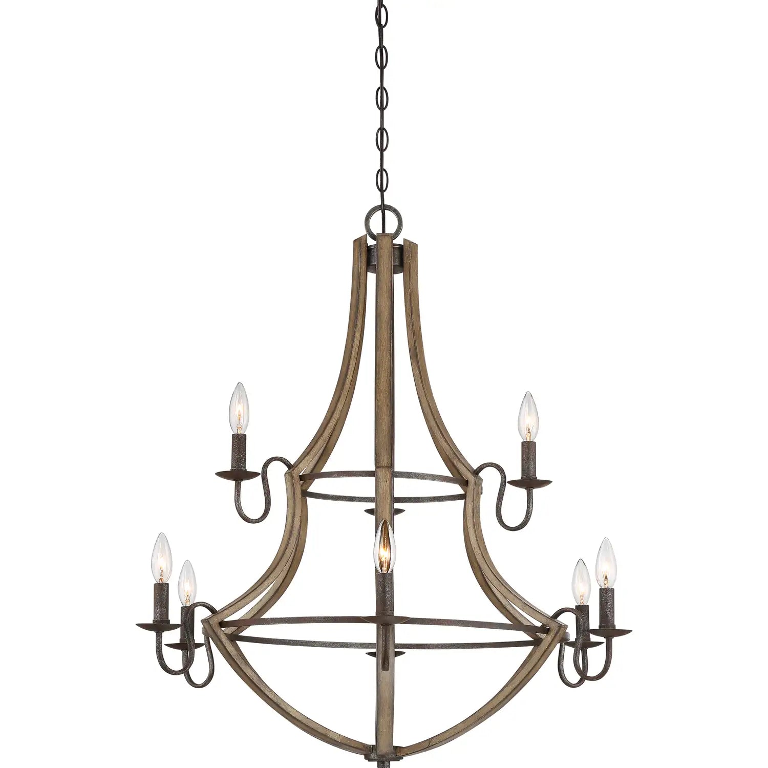 QUOIZEL, SHIRE CHANDELIER, CHANDELIER LIGHT