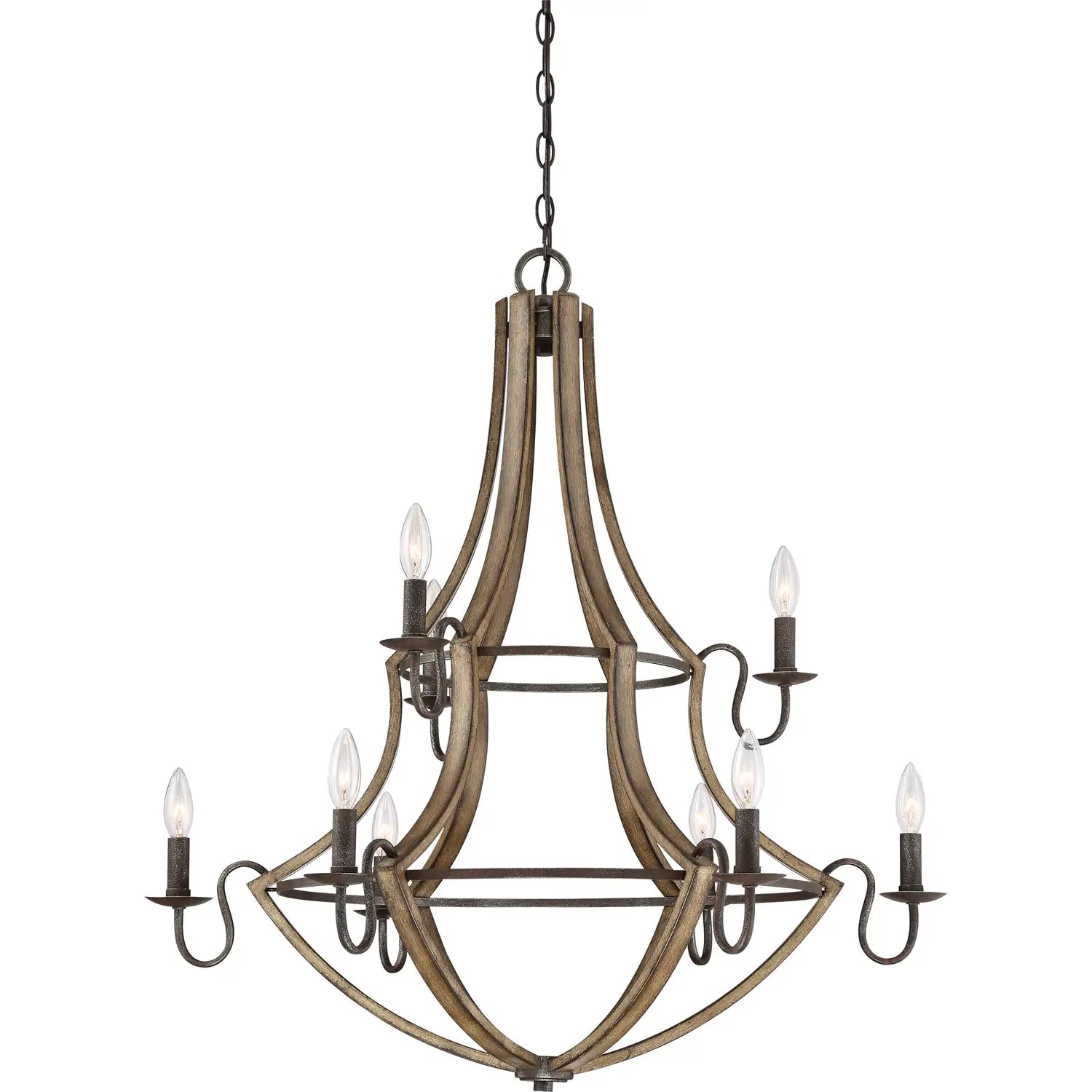 QUOIZEL, SHIRE CHANDELIER, CHANDELIER LIGHT