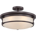 QUOIZEL, SAILOR SEMI-FLUSH MOUNT, SEMI FLUSH MOUNT LIGHT