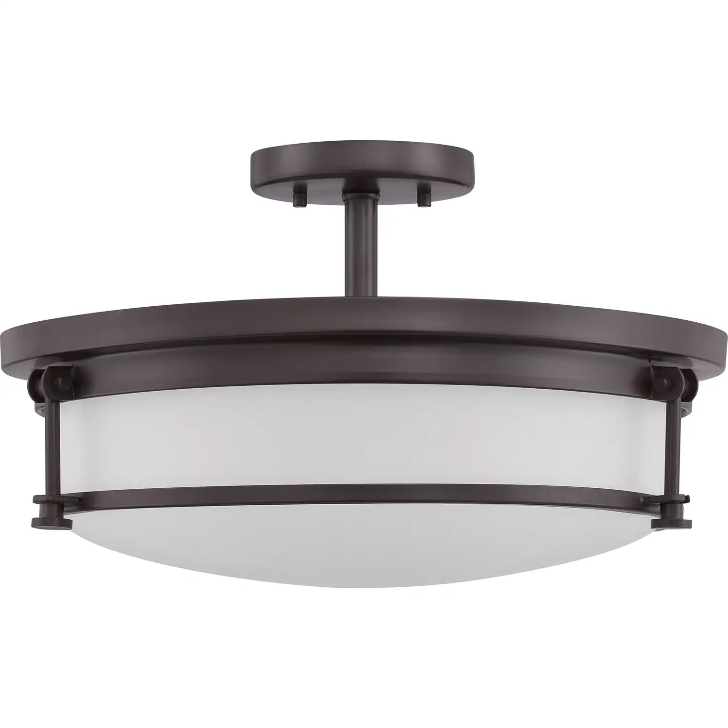 QUOIZEL, SAILOR SEMI-FLUSH MOUNT, SEMI FLUSH MOUNT LIGHT