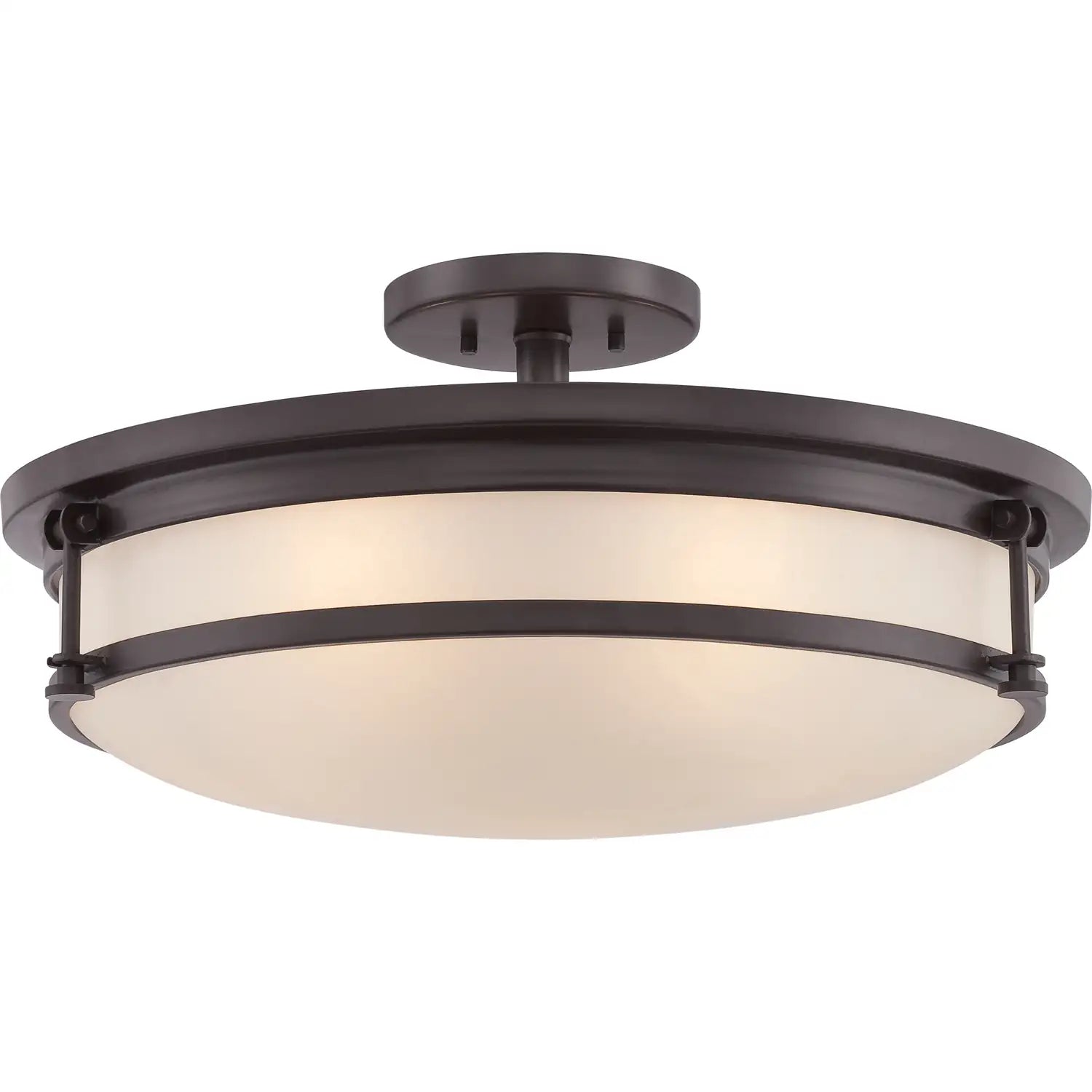 QUOIZEL, SAILOR SEMI-FLUSH MOUNT, SEMI FLUSH MOUNT LIGHT