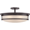 QUOIZEL, SAILOR SEMI-FLUSH MOUNT, SEMI FLUSH MOUNT LIGHT