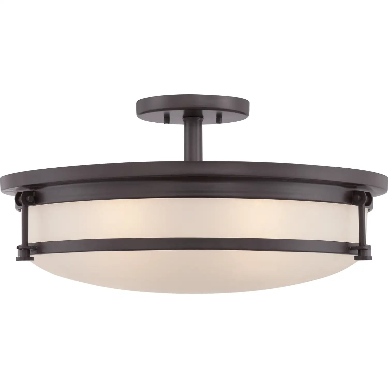 QUOIZEL, SAILOR SEMI-FLUSH MOUNT, SEMI FLUSH MOUNT LIGHT