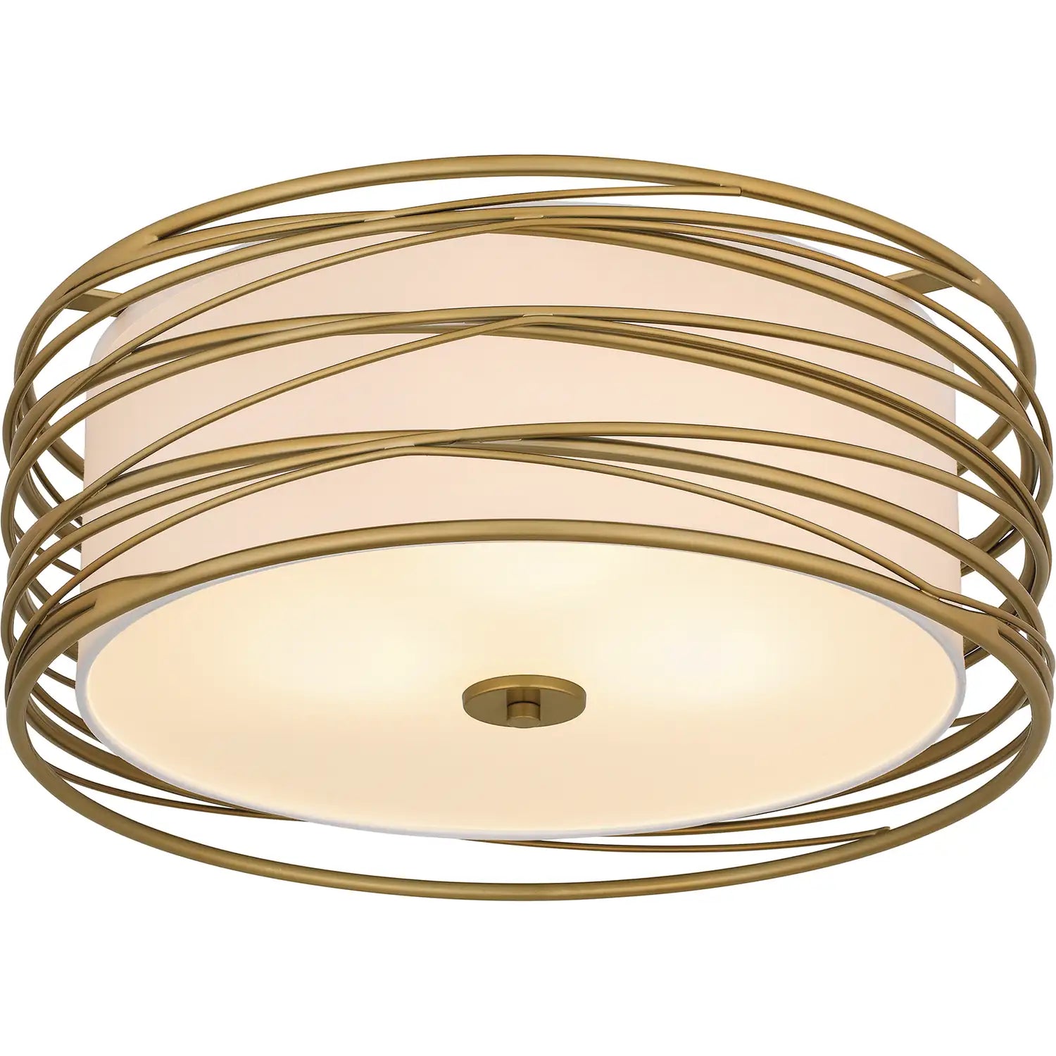 QUOIZEL, SPIRAL SEMI-FLUSH MOUNT, SEMI FLUSH MOUNT LIGHT