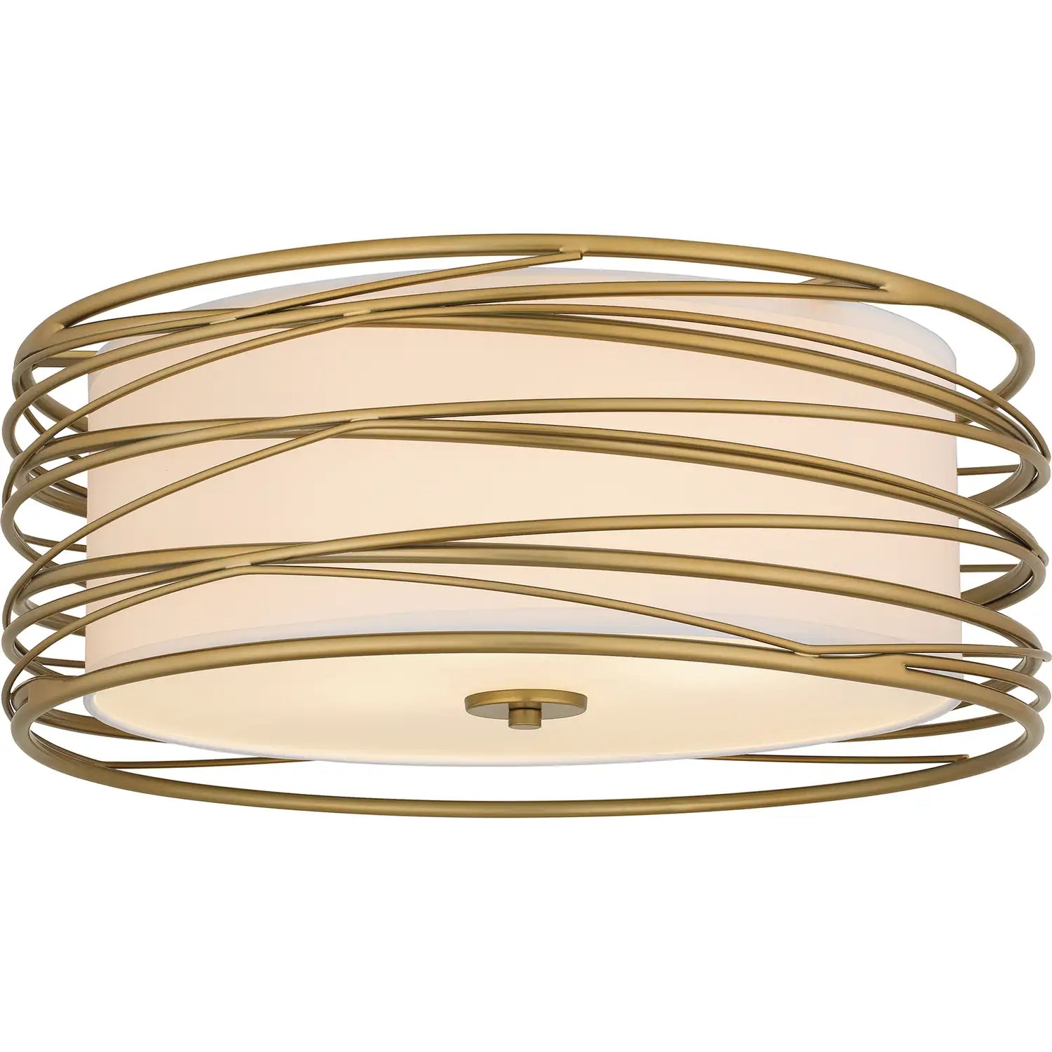 QUOIZEL, SPIRAL SEMI-FLUSH MOUNT, SEMI FLUSH MOUNT LIGHT