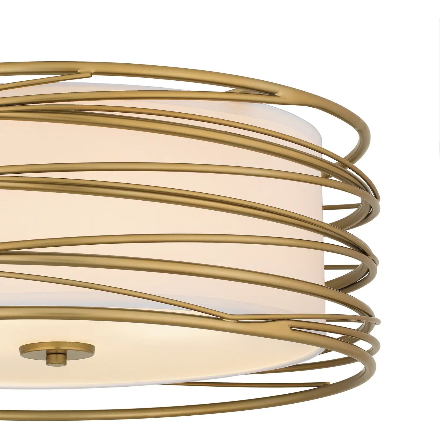 QUOIZEL, SPIRAL SEMI-FLUSH MOUNT, SEMI FLUSH MOUNT LIGHT