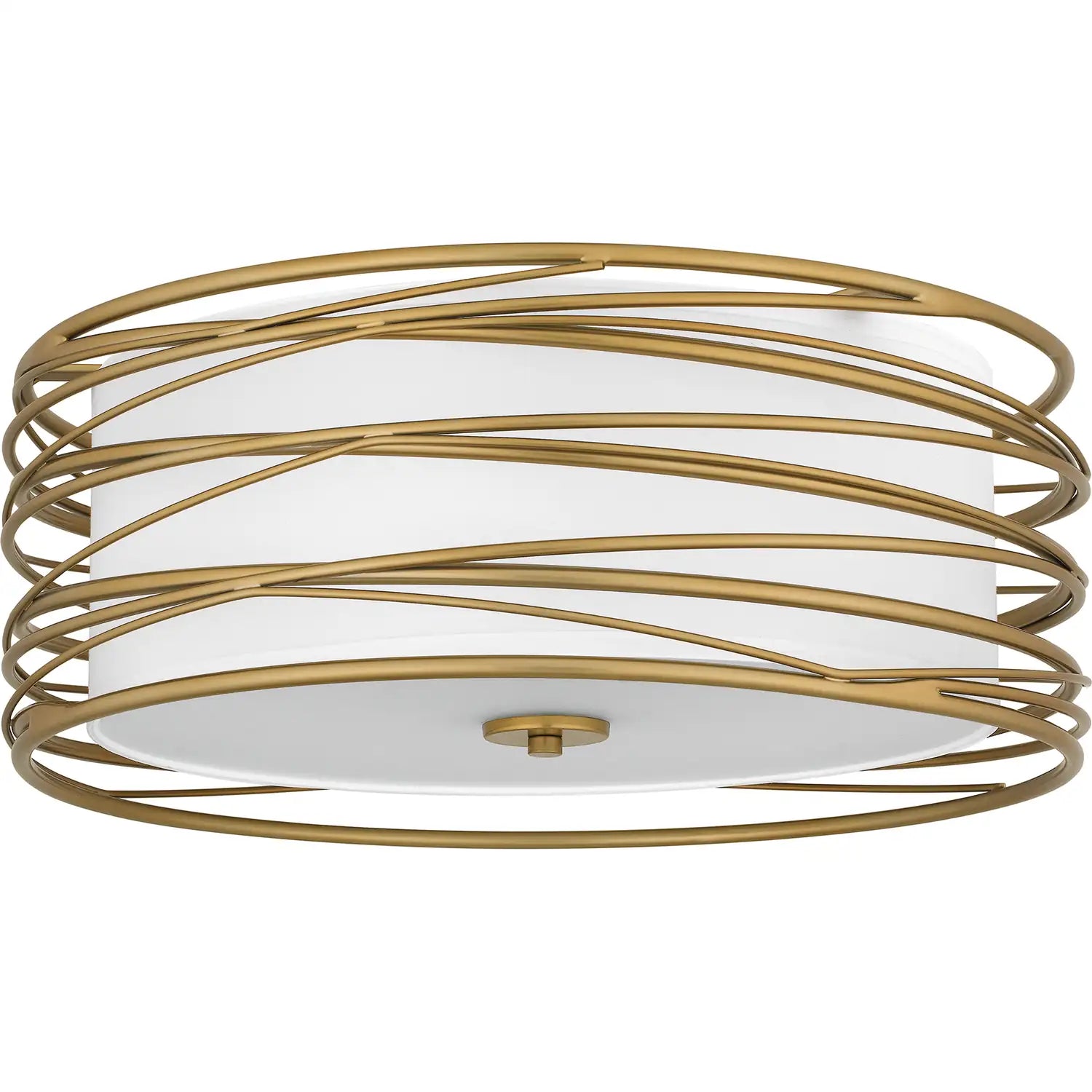 QUOIZEL, SPIRAL SEMI-FLUSH MOUNT, SEMI FLUSH MOUNT LIGHT